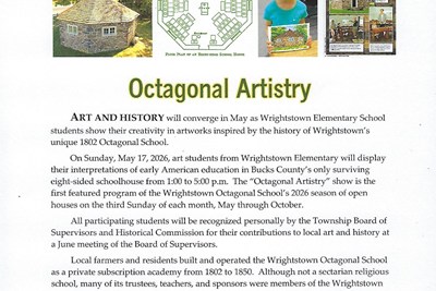 Octagonal Artistry at the Wrightstown Octagonal School House