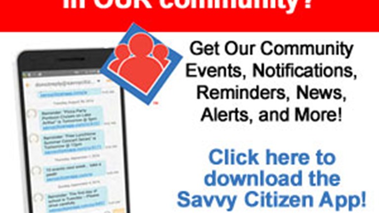 Sign-up for Savvy Citizen!
